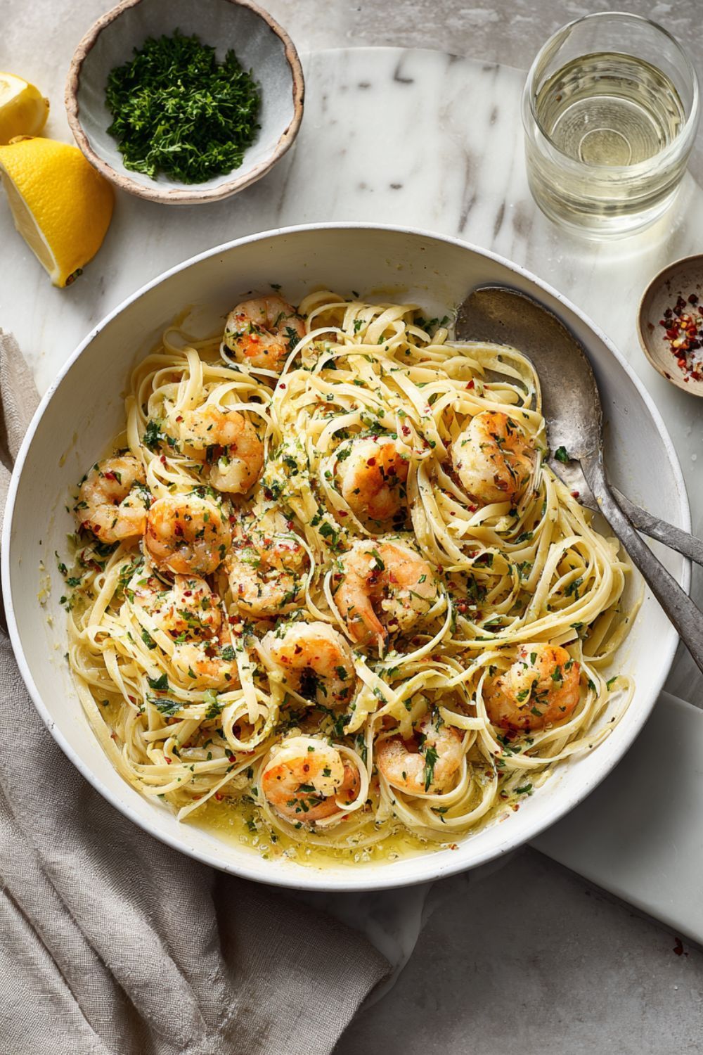 Scampi Pasta